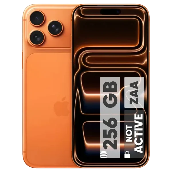 گوشی موبایل اپل مدل iPhone ۱۷ Pro Max ZAA تک سیم کارت + eSim ظرفیت ۲۵۶ گیگابایت و رم ۱۲ گیگابایت   نات اکتیو