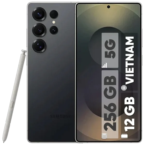 گوشی موبایل سامسونگ مدل Galaxy S۲۵ Ultra دو سیم کارت ظرفیت ۲۵۶ گیگابایت و رم ۱۲ گیگابایت   پک ویتنام